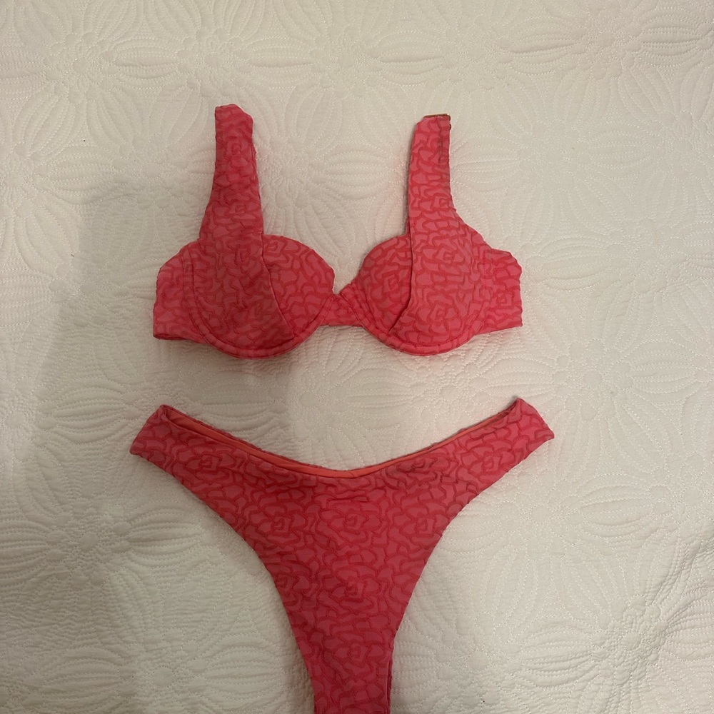 Blackbough Pink Bikini Set